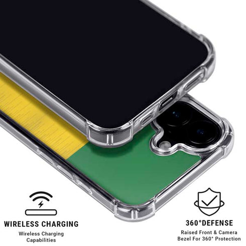 Brazil Soccer Flag iPhone 17 MagSafe Case